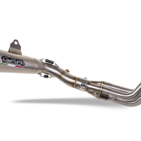 Scarico GPR compatibile con  Triumph Trident 660 2021-2024, Powercone Evo, Scarico completo omologato,fornito con db killer estraibile,catalizzatore e collettore