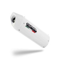 Scarico GPR compatibile con  Ktm Smc 690 R 2007-2016, Albus Ceramic, Terminale di scarico omologato, fornito con db killer estraibile, catalizzatore e raccordo specifico