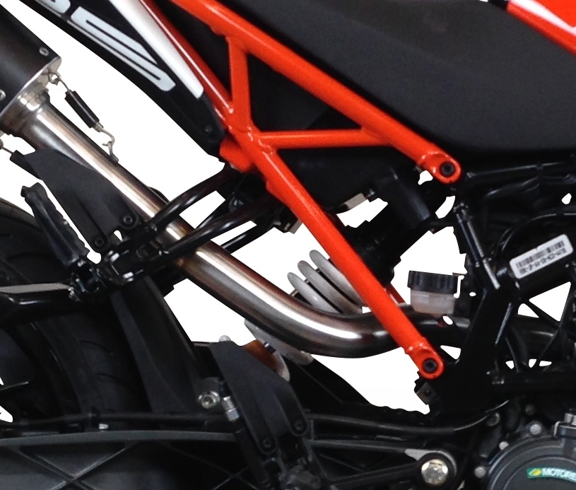 Scarico GPR compatibile con  Ktm Rc 390 2017-2020, M3 Poppy , Terminale di scarico omologato,fornito con db killer estraibile,catalizzatore e collettore