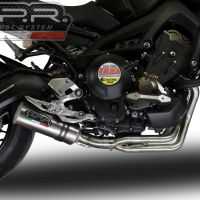 Scarico GPR compatibile con  Yamaha Mt-09 2014-2020, M3 Inox , Scarico completo racing, fornito con db killer estraibile e collettore, non conforme per uso stradale