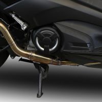 Scarico GPR compatibile con  Yamaha T-Max 530 2017-2021, Furore Evo4 Nero, Scarico completo omologato,fornito con db killer estraibile,catalizzatore e collettore