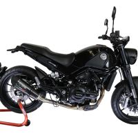 Scarico GPR compatibile con  Benelli Leoncino 500  2017-2020, GP Evo4 Poppy, Scarico semi-completo omologato,fornito con db killer estraibile,catalizzatore e collettore