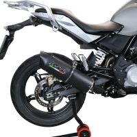 Scarico GPR compatibile con  Bmw G 310 Gs 2022-2024, Furore Evo4 Nero, Scarico completo omologato,fornito con db killer estraibile,catalizzatore e collettore