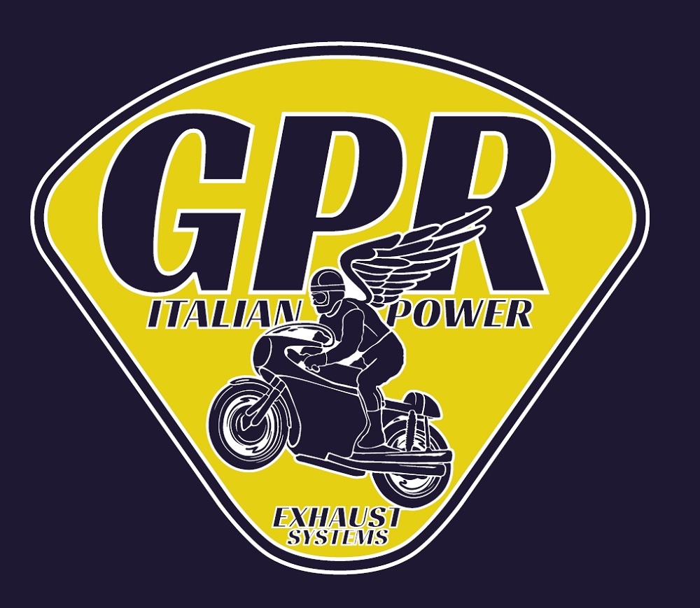 Scarico GPR compatibile con  Honda Transalp Xl 600 V  1986-1999, Ultracone Inox Cafè Racer, Silenziatore di scarico omologato,con db killer estraibile,fornito senza raccordo 