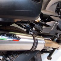 Scarico GPR compatibile con  Honda Cbf 1000 - ST  2010-2016, M3 Poppy , Scarico omologato, silenziatore con db killer estraibile e raccordo specifico