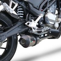 Scarico GPR compatibile con  Cf Moto 300 NK 2022-2024, GP Evo4 Titanium, Scarico completo omologato,fornito con db killer estraibile,catalizzatore e collettore