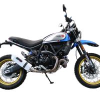 Scarico GPR compatibile con  Ducati Scrambler 800 Icon -Icon Dark 2021-2022, Albus Evo4, Terminale di scarico omologato, fornito con db killer estraibile, catalizzatore e raccordo specifico