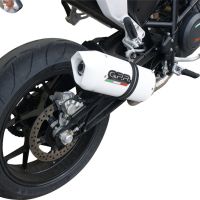 Scarico GPR compatibile con  Ktm Duke 690 2012-2016, Albus Evo4, Scarico omologato, silenziatore con db killer estraibile e raccordo specifico