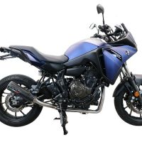 Scarico GPR compatibile con  Yamaha Tracer 700 2020-2021, M3 Poppy , Scarico completo omologato,fornito con db killer estraibile,catalizzatore e collettore