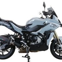 Scarico GPR compatibile con  Bmw S 1000 XR -M  2020-2024, Furore Evo4 Poppy, Scarico omologato, silenziatore con db killer estraibile e raccordo specifico