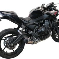 Scarico GPR compatibile con  Kawasaki Z 650 2017-2020, GP Evo4 Titanium, Scarico completo omologato,fornito con db killer estraibile,catalizzatore e collettore