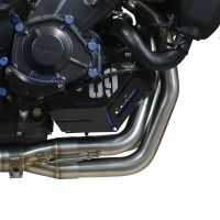 Scarico GPR compatibile con  Yamaha Mt-09 2021-2023, Powercone Evo, Scarico completo omologato,fornito con db killer estraibile,catalizzatore e collettore