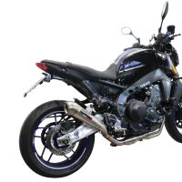 Scarico GPR compatibile con  Yamaha Mt-09 2021-2023, Powercone Evo, Scarico completo omologato,fornito con db killer estraibile,catalizzatore e collettore