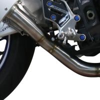 Scarico GPR compatibile con  Yamaha XSR900 2022-2023, Furore Evo4 Nero, Scarico completo omologato,fornito con db killer estraibile,catalizzatore e collettore