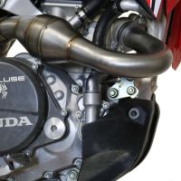 Scarico GPR compatibile con  Honda Crf 450 R-RX 2017-2019, Pentacross Full Titanium, Impianto completo racing, doppio terminale con db killer estraibile