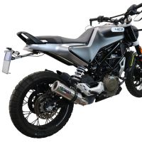 Scarico GPR compatibile con  Husqvarna Vitpilen 401 2021-2023, M3 Inox , Scarico omologato, silenziatore con db killer estraibile e raccordo specifico