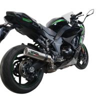 Scarico GPR compatibile con  Kawasaki Ninja 1000 Sx 2021-2023, M3 Inox , Terminale di scarico racing, con raccordo, senza omologazione