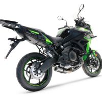 Scarico GPR compatibile con  Kawasaki Versys 650 2015-2016, M3 Poppy , Scarico completo omologato,fornito con db killer estraibile e collettore