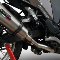 Scarico GPR compatibile con  Kawasaki Versys-X 300 2022-2023, M3 Poppy , Terminale di scarico omologato,fornito con db killer estraibile,catalizzatore e collettore