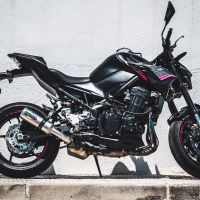 Scarico GPR compatibile con  Kawasaki Z 900 2017-2019, M3 Inox , Scarico omologato, silenziatore con db killer estraibile e raccordo specifico