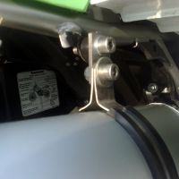 Scarico GPR compatibile con  Kawasaki KLX 250 SF 2009-2012, Gpe Ann. titanium, Scarico omologato, silenziatore con db killer estraibile e raccordo specifico