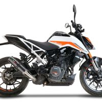 Scarico GPR compatibile con  Ktm Duke 390 2021-2023, M3 Poppy , Scarico omologato, silenziatore con db killer estraibile e raccordo specifico