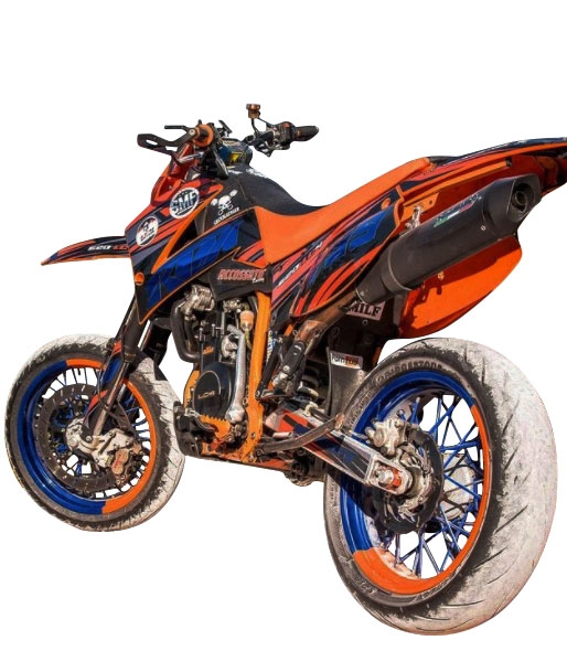 Scarico GPR compatibile con  Ktm Lc4 640 Enduro - Adventure - Supermoto 2003-2006, Furore Nero, Scarico omologato, silenziatore con db killer estraibile e raccordo specifico