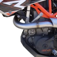 Scarico GPR compatibile con  Ktm Enduro 690 R  2007-2016, Gpe Ann. titanium, Scarico completo omologato,fornito con db killer estraibile e collettore