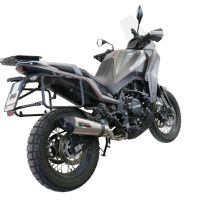 Scarico GPR compatibile con  Moto Morini X-CAPE 650 2021-2023, GP Evo4 Titanium, Scarico semi-completo omologato,fornito con db killer estraibile,catalizzatore e collettore