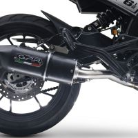 Scarico GPR compatibile con  Moto Morini Seiemmezzo Str 2022-2024, Furore Evo4 Nero, Scarico semi-completo omologato,fornito con db killer estraibile,catalizzatore e collettore