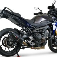 Scarico GPR compatibile con  Yamaha Mt-09 Tracer 900 2017-2020, Furore Evo4 Nero, Scarico completo omologato,fornito con db killer estraibile,catalizzatore e collettore