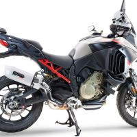 Scarico GPR compatibile con  Ducati Multistrada V4 Rally 2023-2024, Albus Evo4, Scarico omologato, silenziatore con db killer estraibile e raccordo specifico