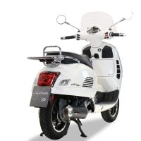 Scarico GPR compatibile con  Piaggio Vespa Gts 250 I.E. 2005-2015, Evo4 Road, Scarico completo racing, fornito con db killer estraibile e collettore, non conforme per uso stradale