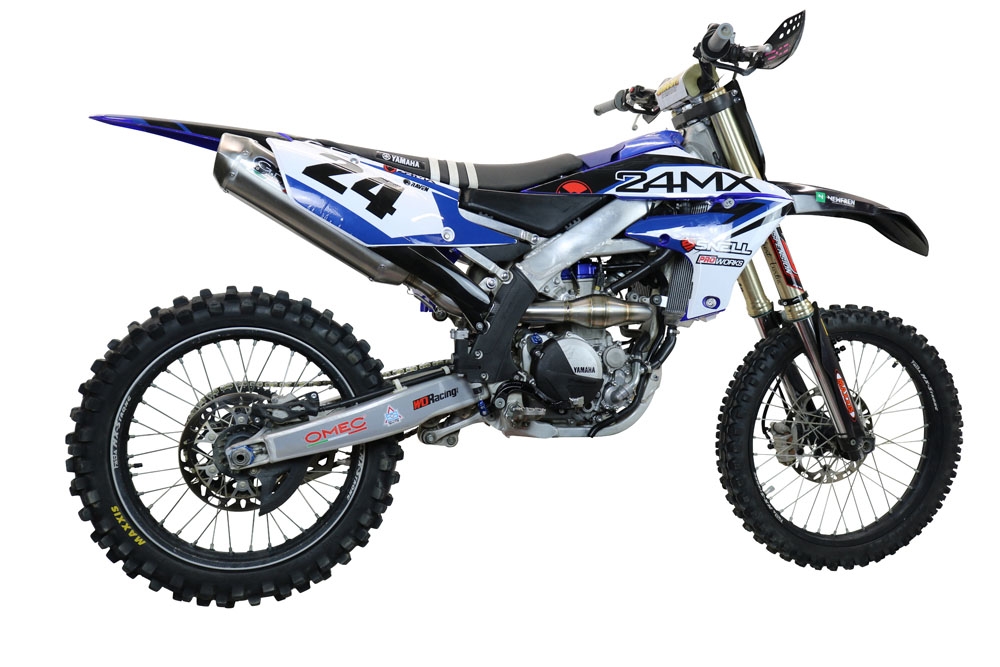 Scarico GPR compatibile con  Yamaha YZ 250 FX 2020-2024, Pentacross FULL Titanium, Scarico completo racing, fornito con db killer estraibile e collettore, non legale per uso stradale