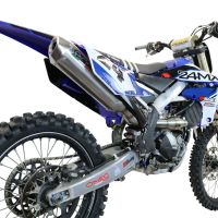 Scarico GPR compatibile con  Yamaha WR 250 F 2020-2021, Pentacross FULL Titanium, Scarico completo racing, fornito con db killer estraibile e collettore, non legale per uso stradale