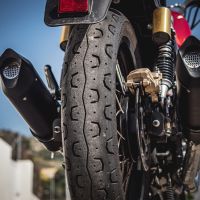 Scarico GPR compatibile con  Royal Enfield Interceptor 650 2019-2020, Furore Evo4 Nero, Coppia di terminali di scarico omologati, forniti con db killer removibile, catalizzatori e raccordi specifici