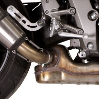 Scarico GPR compatibile con  Honda Cb 1000 R  2008-2014, Trioval, Scarico omologato, silenziatore con db killer estraibile e raccordo specifico