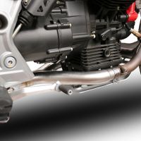 Scarico GPR compatibile con  Moto Guzzi V85 TT 2019-2020, Decatalizzatore, Collettore decatalizzore, applicazione racing