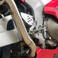 Scarico GPR compatibile con  Honda Vtr 1000 Sp-1 RC51  2000-2001, M3 Inox , Coppia di terminali di scarico omologati, forniti con db killer removibili e raccordi specifici