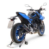 Scarico GPR compatibile con  Suzuki Gsx-8S 2022-2024, Furore Evo4 Nero, Scarico completo omologato,fornito con db killer estraibile,catalizzatore e collettore