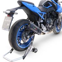 Scarico GPR compatibile con  Suzuki Gsx-8S 2022-2024, Furore Evo4 Nero, Scarico completo omologato,fornito con db killer estraibile,catalizzatore e collettore