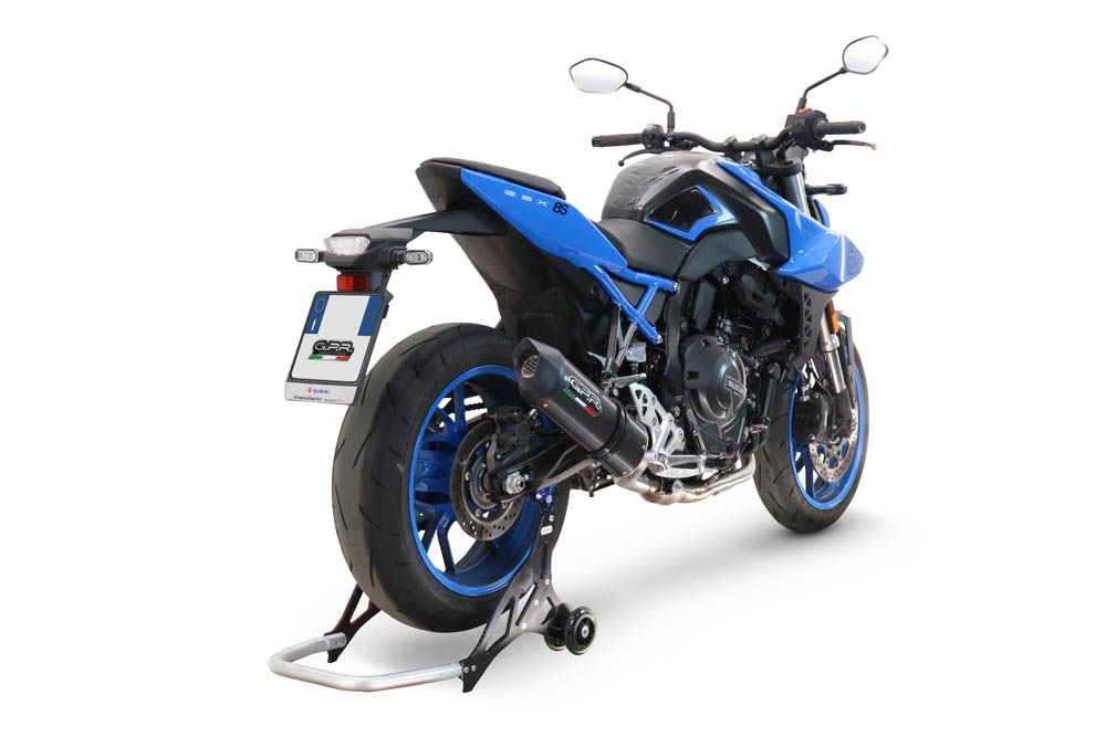 Scarico GPR compatibile con  Suzuki Gsx-8S 2022-2024, Furore Evo4 Poppy, Scarico completo omologato,fornito con db killer estraibile,catalizzatore e collettore