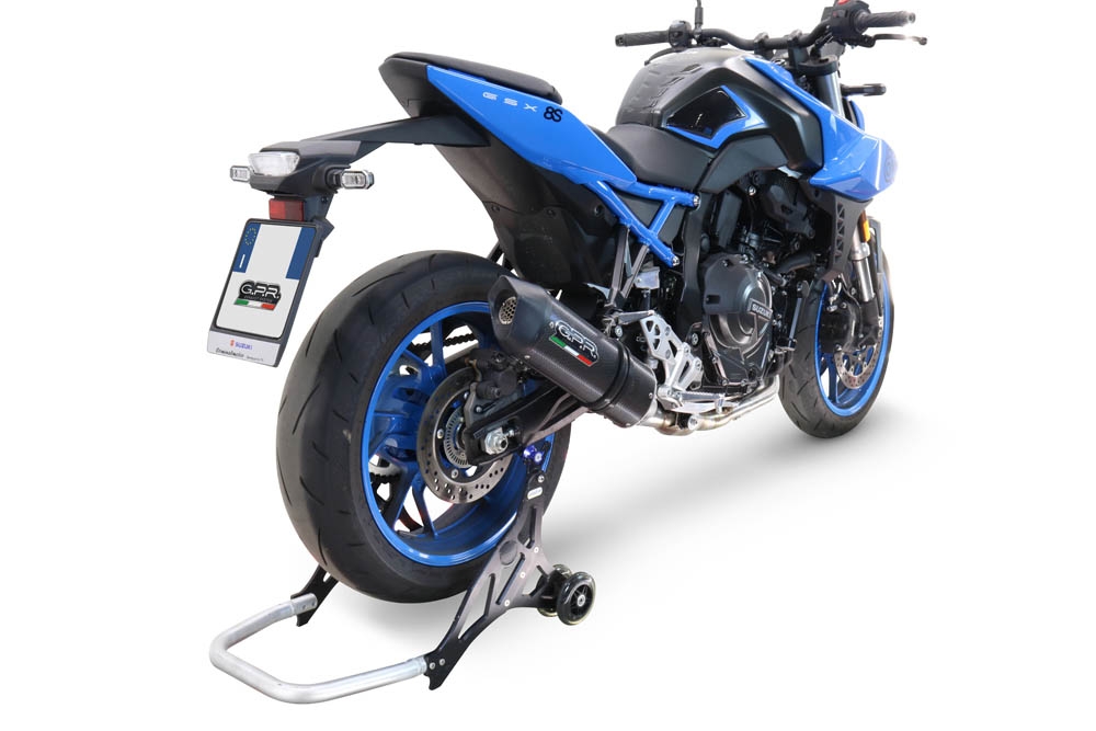 Scarico GPR compatibile con  Suzuki Gsx-8R 2022-2024, Furore Evo4 Poppy, Scarico completo omologato,fornito con db killer estraibile,catalizzatore e collettore