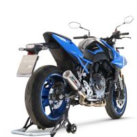 Scarico GPR compatibile con  Suzuki Gsx-8S 2022-2024, M3 Inox , Scarico completo racing, fornito con db killer estraibile e collettore, non conforme per uso stradale