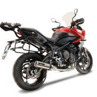 Scarico GPR compatibile con  Triumph Tiger Sport 660 2022-2024, M3 Inox , Scarico completo racing, fornito con db killer estraibile e collettore, non conforme per uso stradale