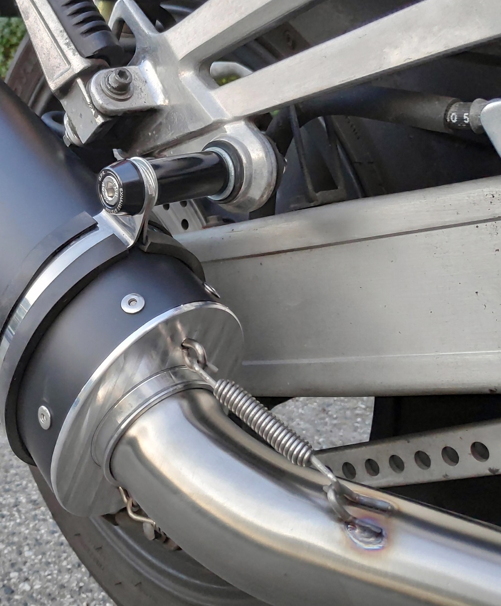 Scarico GPR compatibile con  Yamaha Xjr 1200 1995-1997, Trioval, Coppia di terminali di scarico omologati, forniti con db killer removibili e raccordi specifici