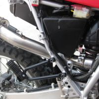 Scarico GPR compatibile con  Honda Xr 650 R 2000-2008, Trioval, Scarico omologato, silenziatore con db killer estraibile e raccordo specifico