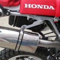 Scarico GPR compatibile con  Honda Xr 650 L 1993-2024, Furore Nero, Scarico omologato, silenziatore con db killer estraibile e raccordo specifico