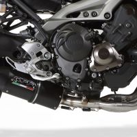 Scarico GPR compatibile con  Yamaha XSR900 2016-2021, Furore Evo4 Poppy, Scarico completo omologato,fornito con db killer estraibile,catalizzatore e collettore