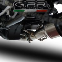 Scarico GPR compatibile con  Yamaha Mt-09 2017-2020, Furore Evo4 Nero, Scarico completo omologato,fornito con db killer estraibile,catalizzatore e collettore